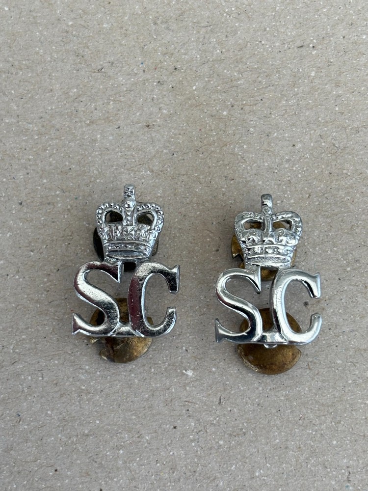 OBSOLETE SPECIAL CONSTABULARY COLLAR BADGES