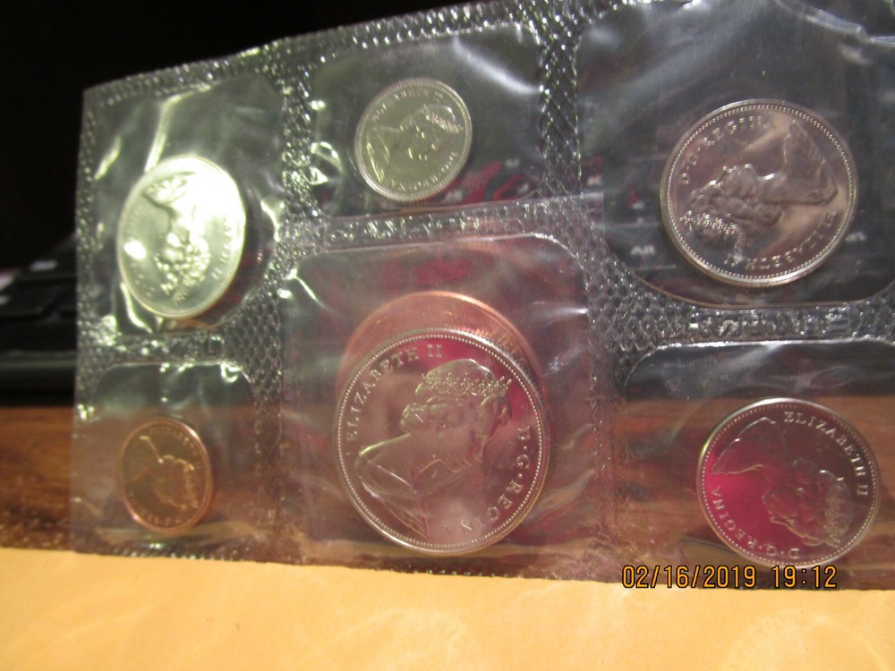 1970 Canadien Proof Like Set +++++ (6)