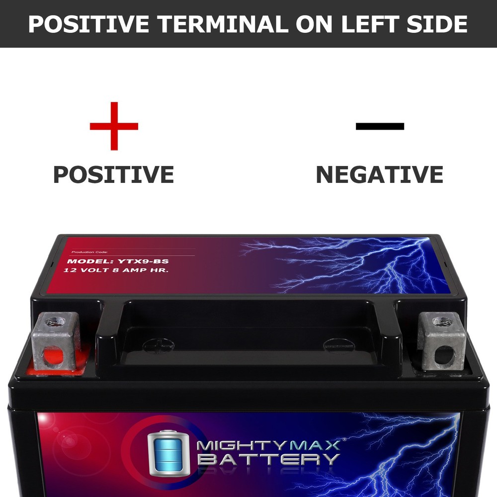 Mighty Max YTX9-BS Battery Replacement