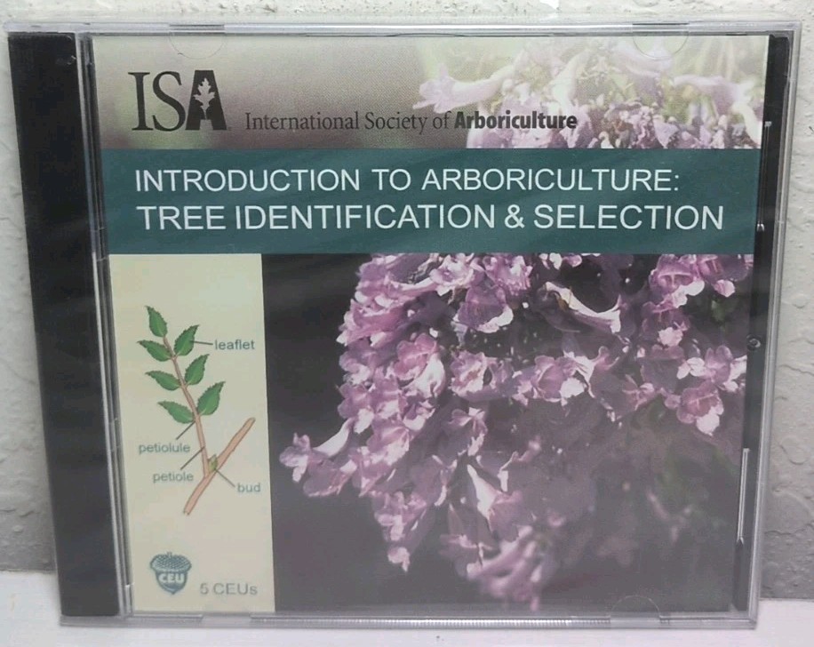 ISA Intro Arboriculture Tree Identification & Selection PC CD-ROM Brand New B76