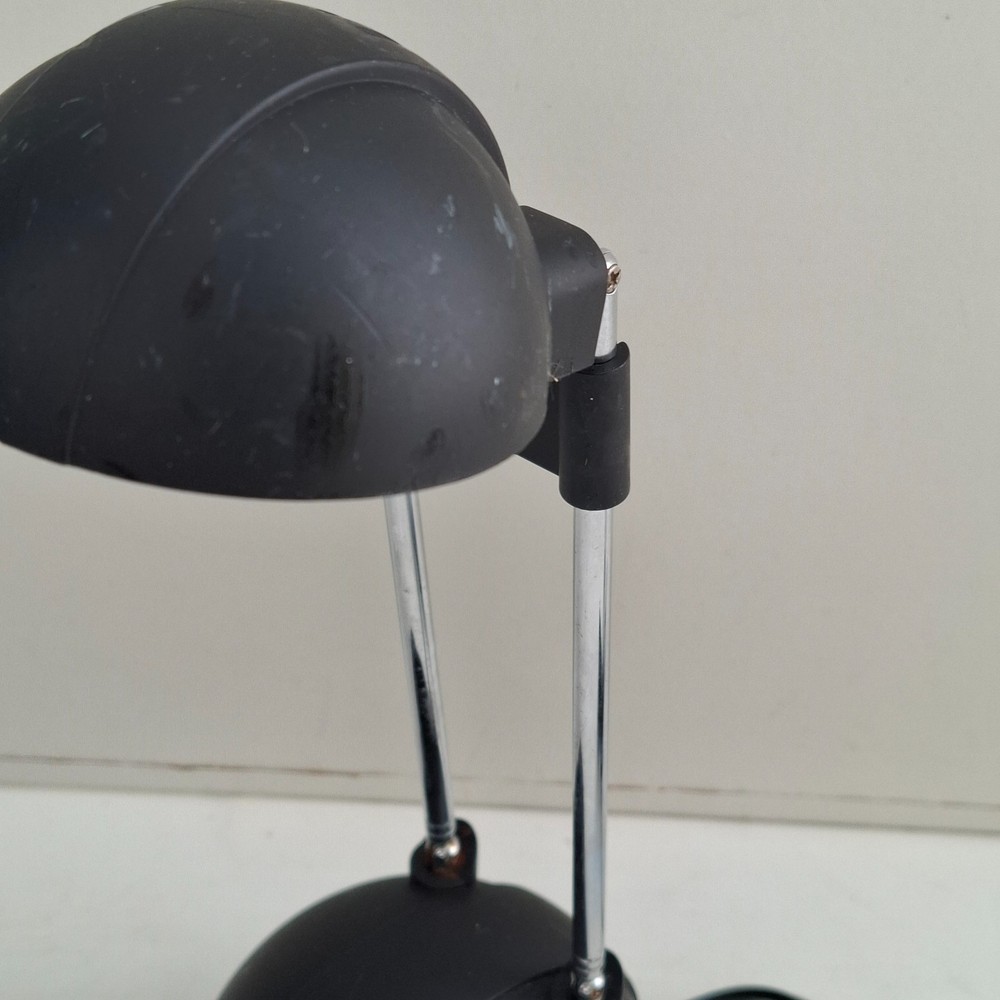 Ring Lighting Desk Lamp Halogen Telescopic - Black