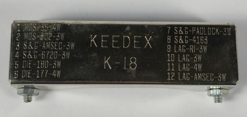 Keedex K-18 Locksmith Safe Combination Change Tool