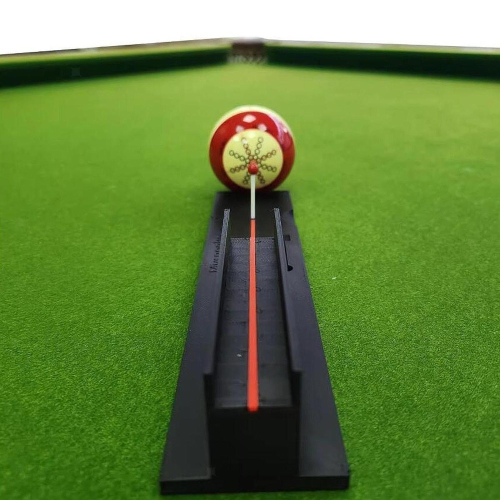 Billiard Stroke Exerciser Accessory Aiming Practice Pool Training Device