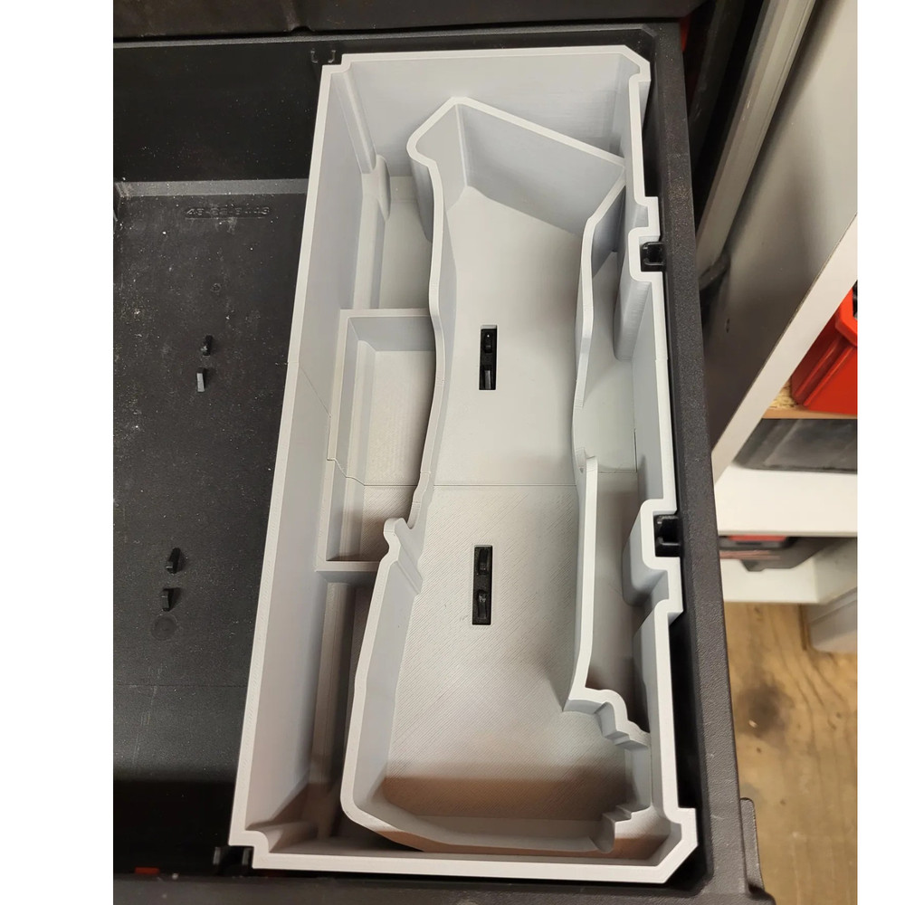 Milwaukee M18 Brushed Multitool Packout Drawer Insert – Slim 1/3-Width Organiser