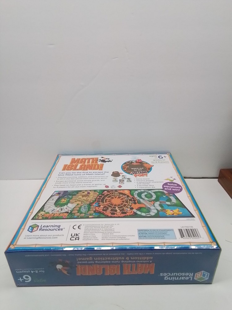 Learning Resources Math Island Addition And Subtraction Game Ages 6+ New