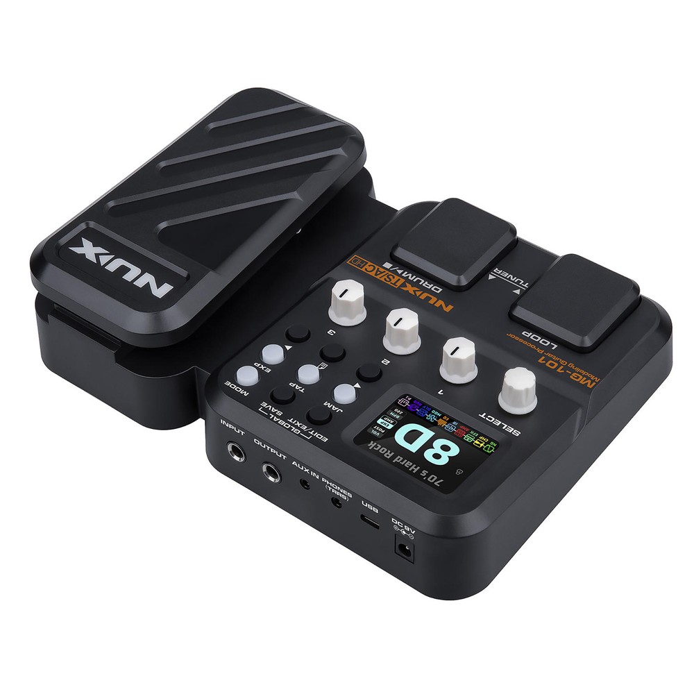 NuX MG-101 Entry-Level Guitar Amp / Cab / Effect Modeling Processor Pedal