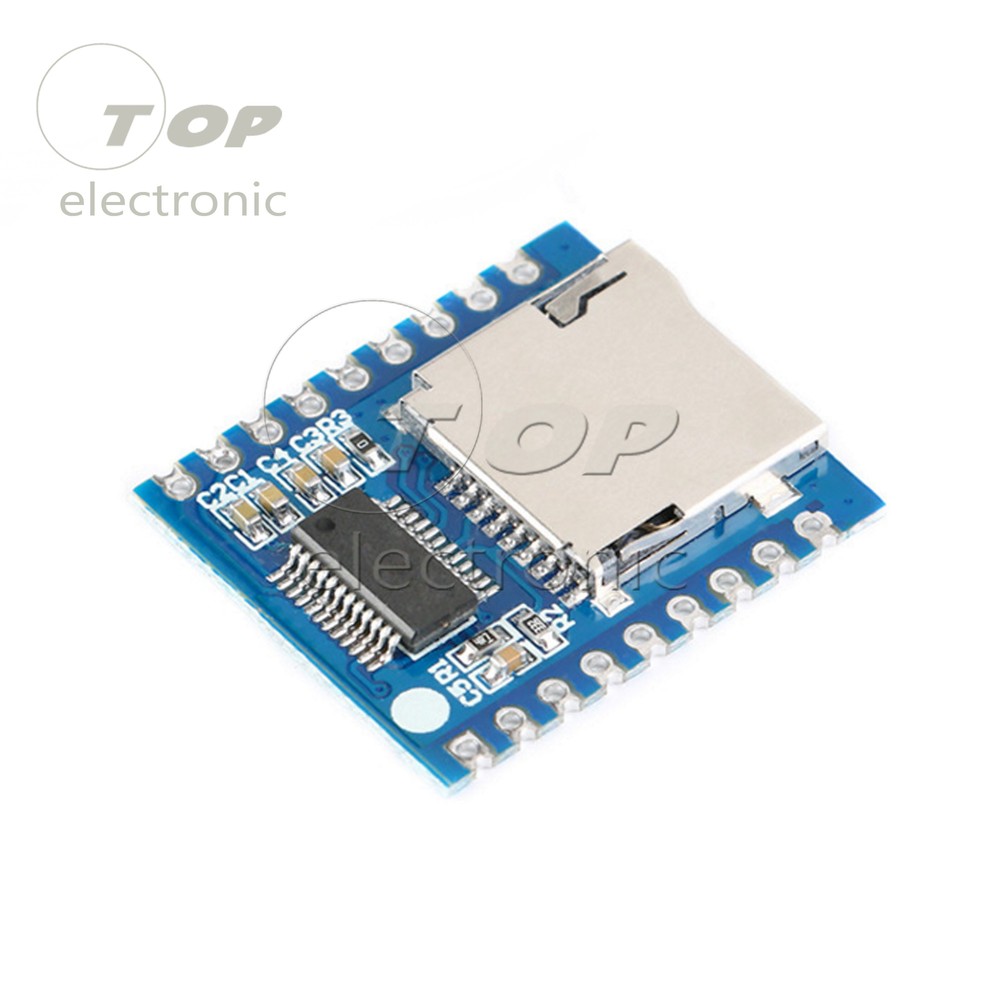 Serial Voice Control Module MCU IO Control SD/TF Card MP3 Sound Module