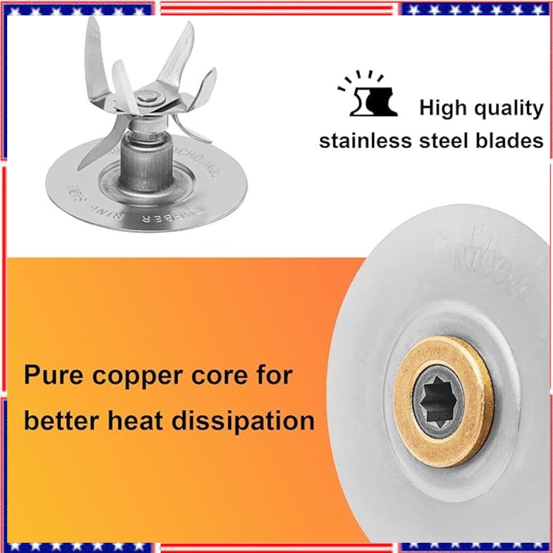 Piezas de repuesto para cuchillas de licuadora compatibles con Oster Osterizer