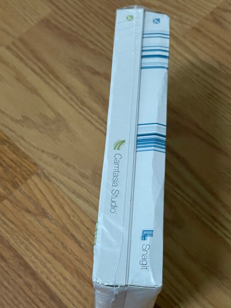 Sealed Camtasia Studio 6 + Snagit 9.1 Bundle – Vintage TechSmith Software PC/Mac