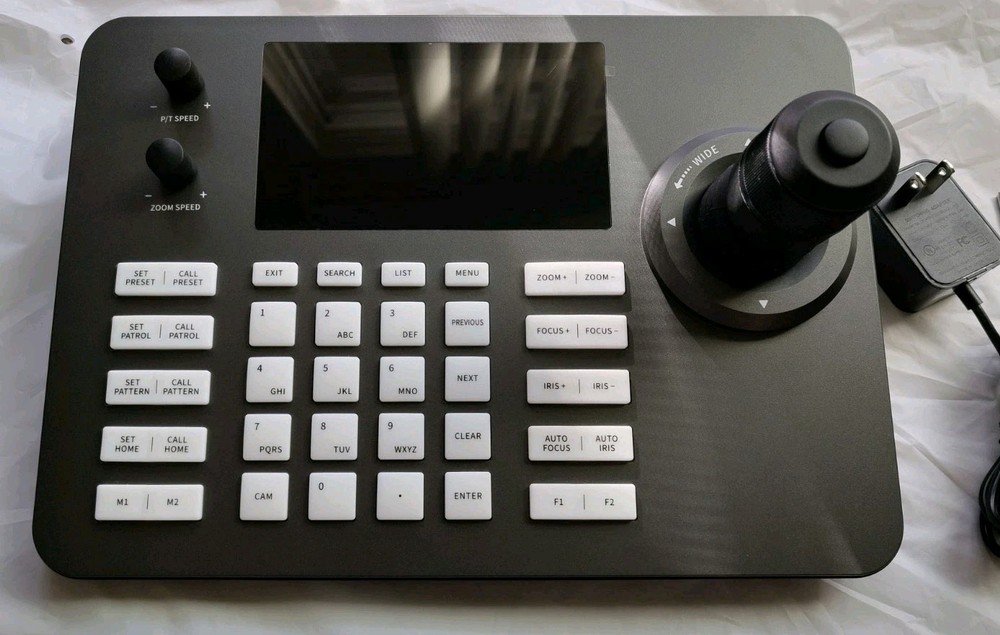 PTZ Controller Camera Controller POE Network 4D Joystick Decoding Keyboard
