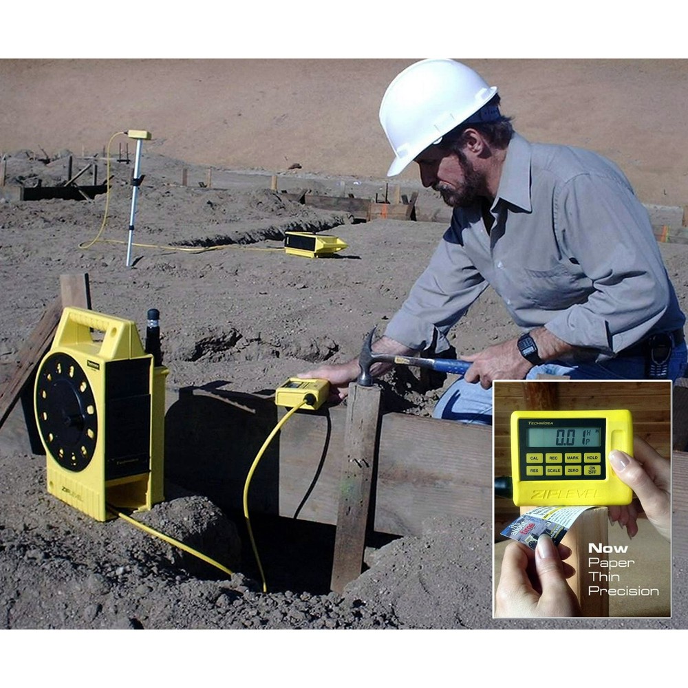 ZipLevel Pro 2030 Digital Level Elevation Tool 100ft Hose Contractor Grade