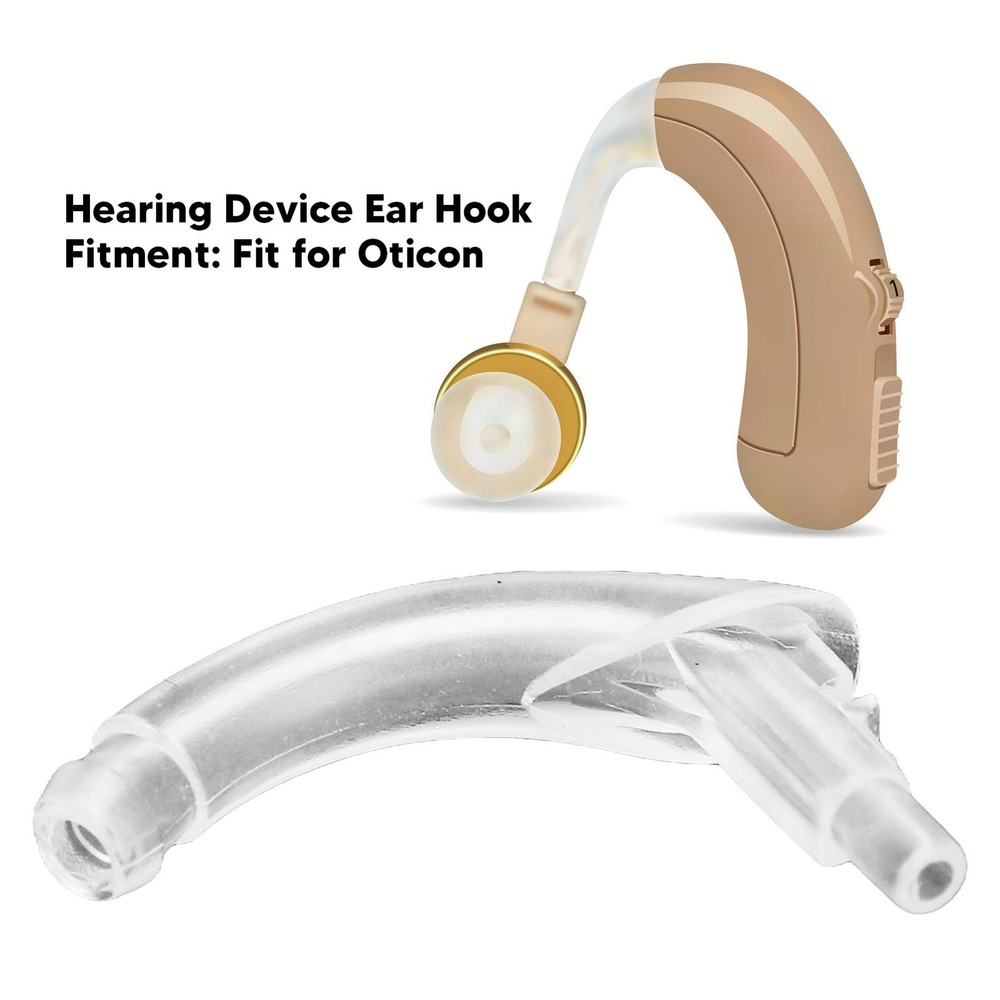 10pcs Hearing Device Ear Hook Behind The Ear Hearing Device Hook Replacement For