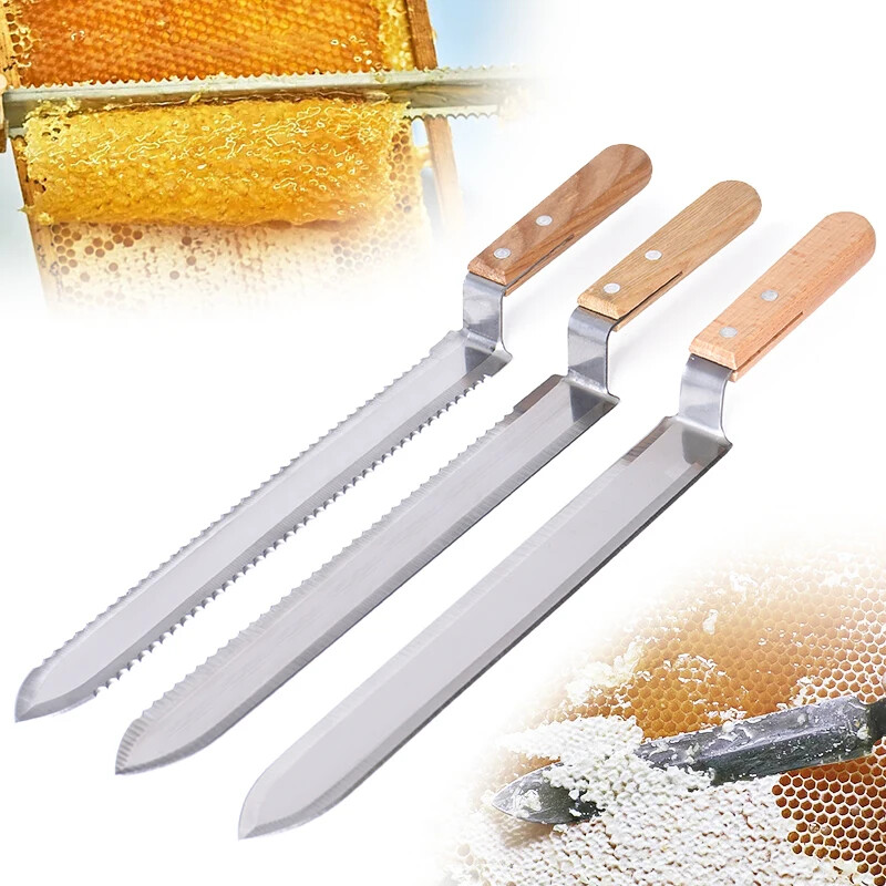 Beekeeping Tools Bee Honey Uncapping Scraping Knife Bee Hive Scraper Equipment
