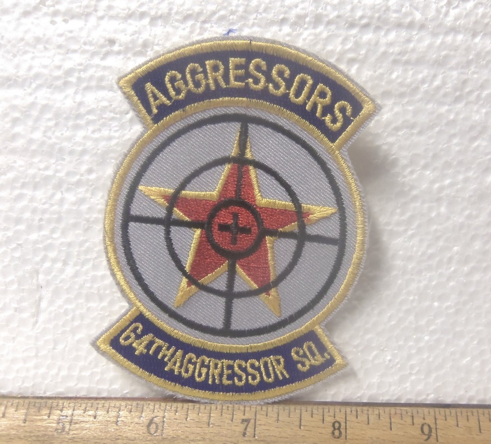 US Air Force - 64th Aggressors Squadron Embroidered Patch