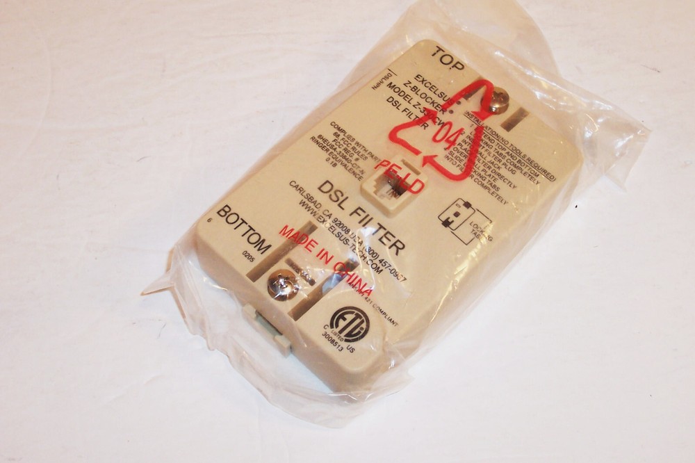 NIB ./ NOS EXCELSUS Wall Mount DSL FILTER
