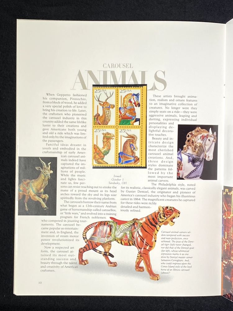 USPS 1988 Commemorative Mint Stamp Set #868 W/ Book MINT! Free Shipping