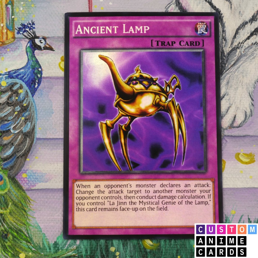 Ancient Lamp ANIME EFFECT HOLO card