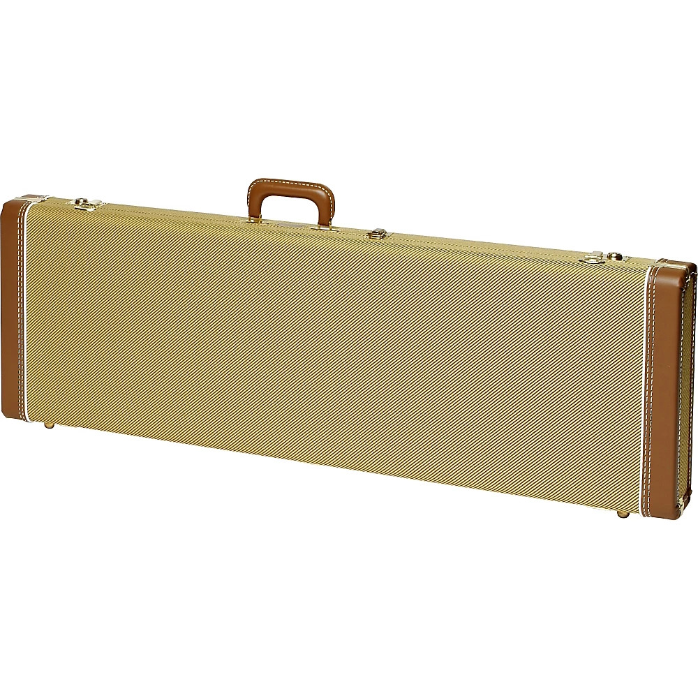 Fender Precision Bass Hardshell Case Tweed Red Plush Interior
