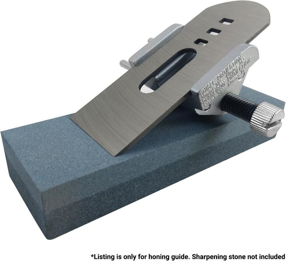 Professional Chisel Sharpening Tool - Adjustable Angles, Detailed Instructions