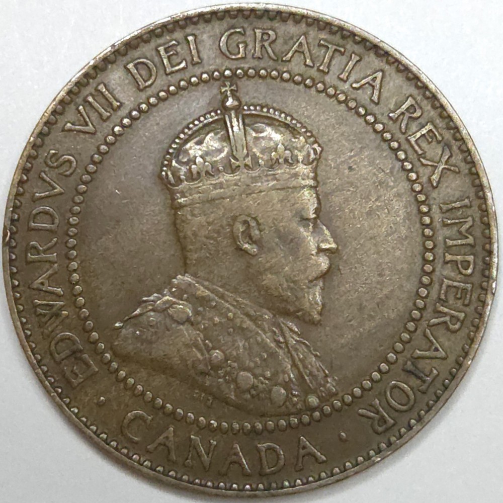 1910 Canada Large One Cent (Lot#1)