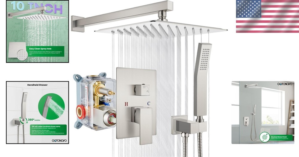 cUPC Pressure-Balanced Valve Combo