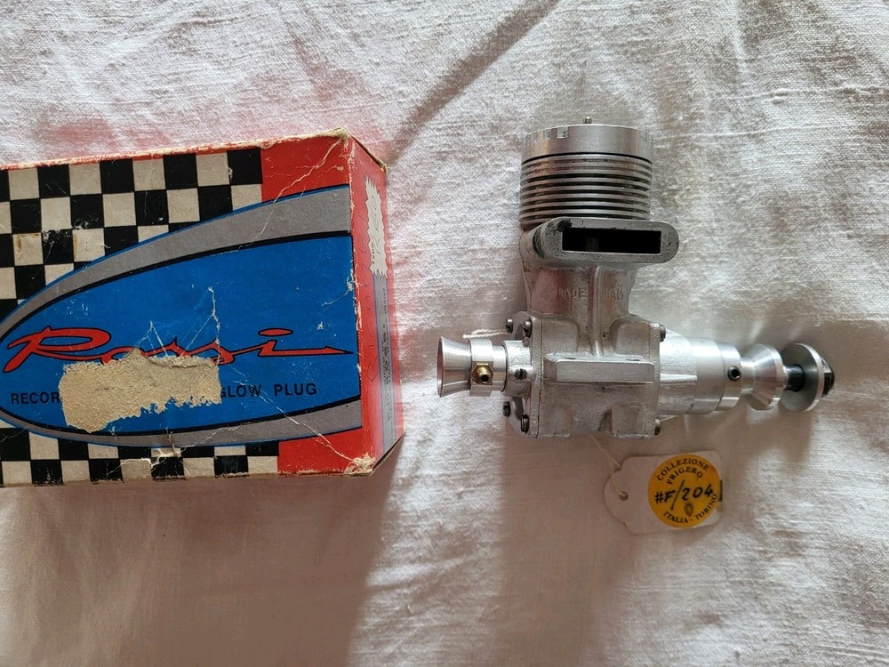 Rossi R60 Speed Rc Model Airplane Engine Vintage Model Engine