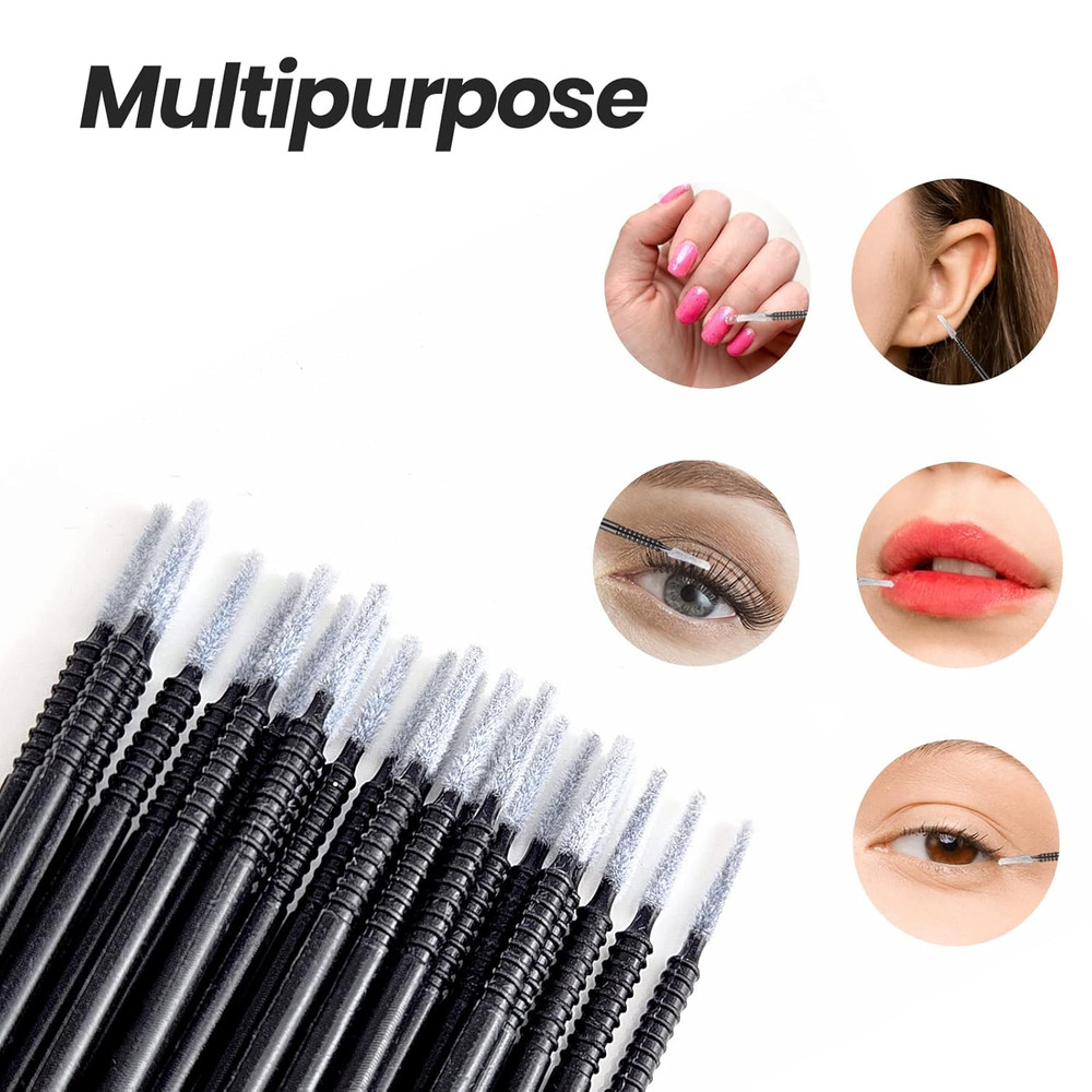 Micro Applicators 200 Pcs, Disposable Micro Brush Wands for Eyelash Extensions