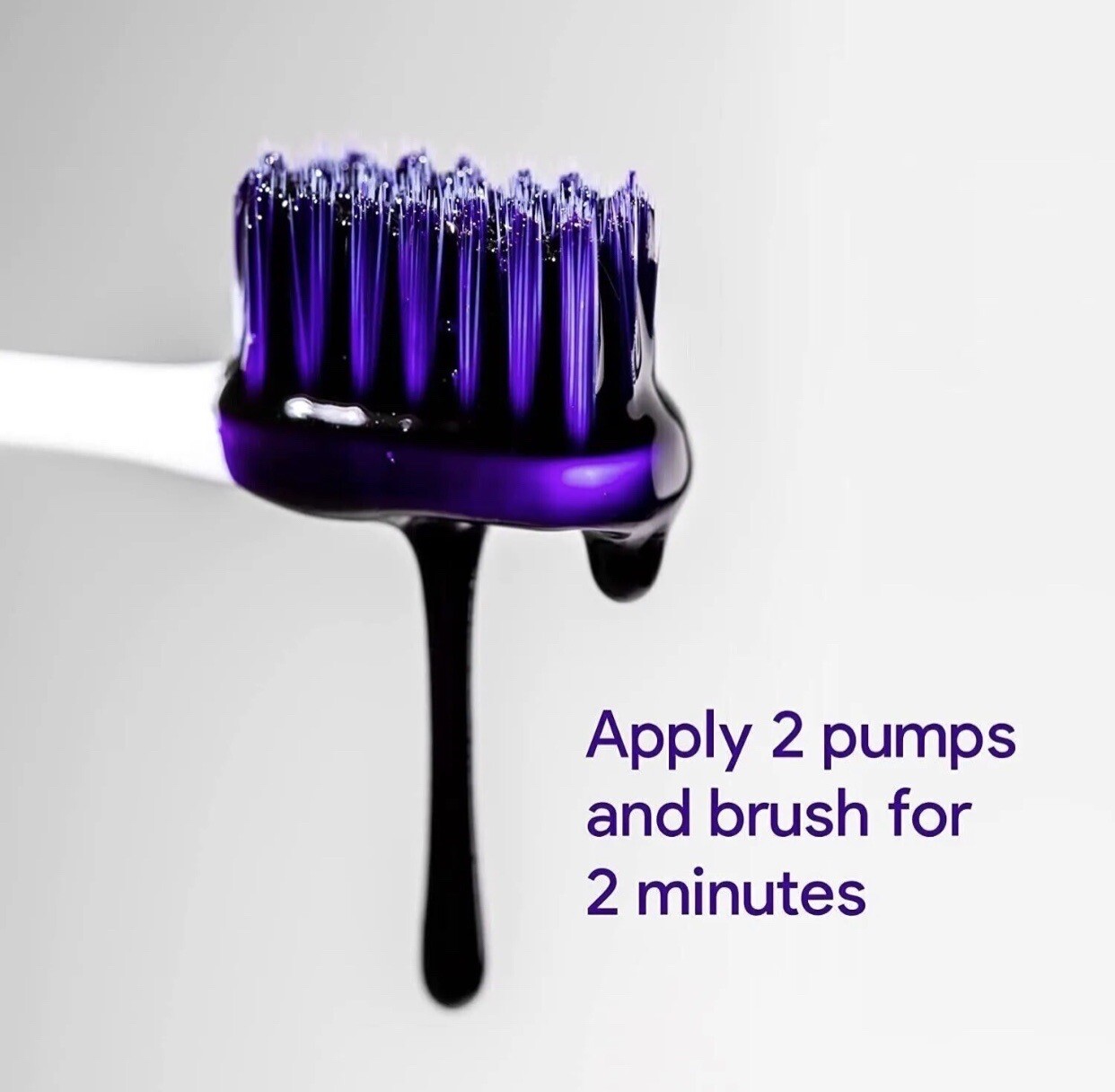 2PC AZSmile V34 Colour Corrector Purple Teeth Whitening Toothpaste Serum PAP