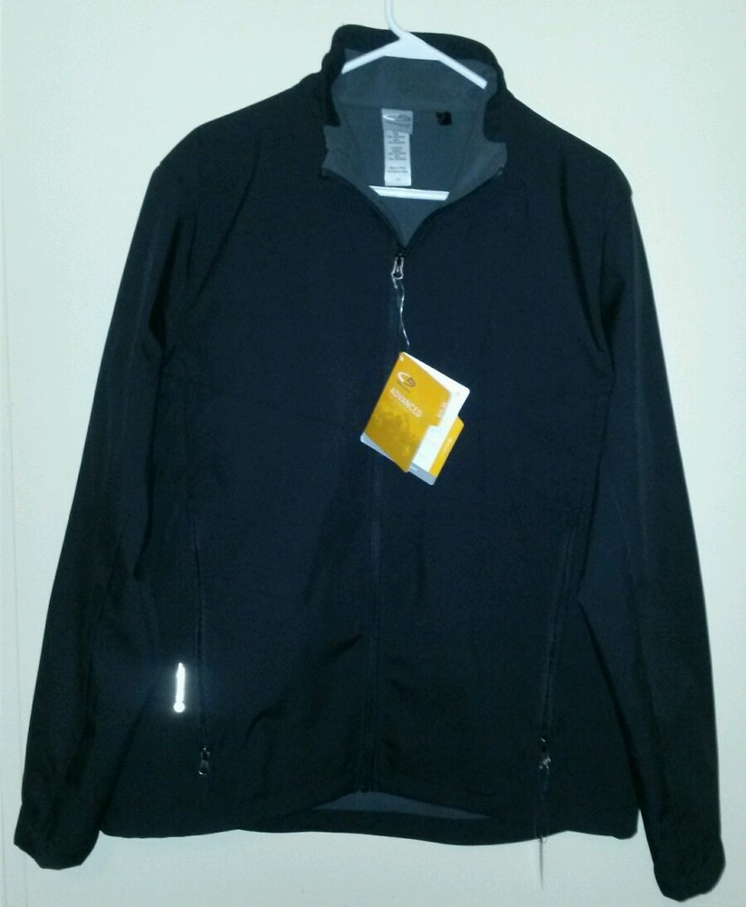 NEW~Advanced High Performance Alpine Softshell Jacket by Champion Black  Large