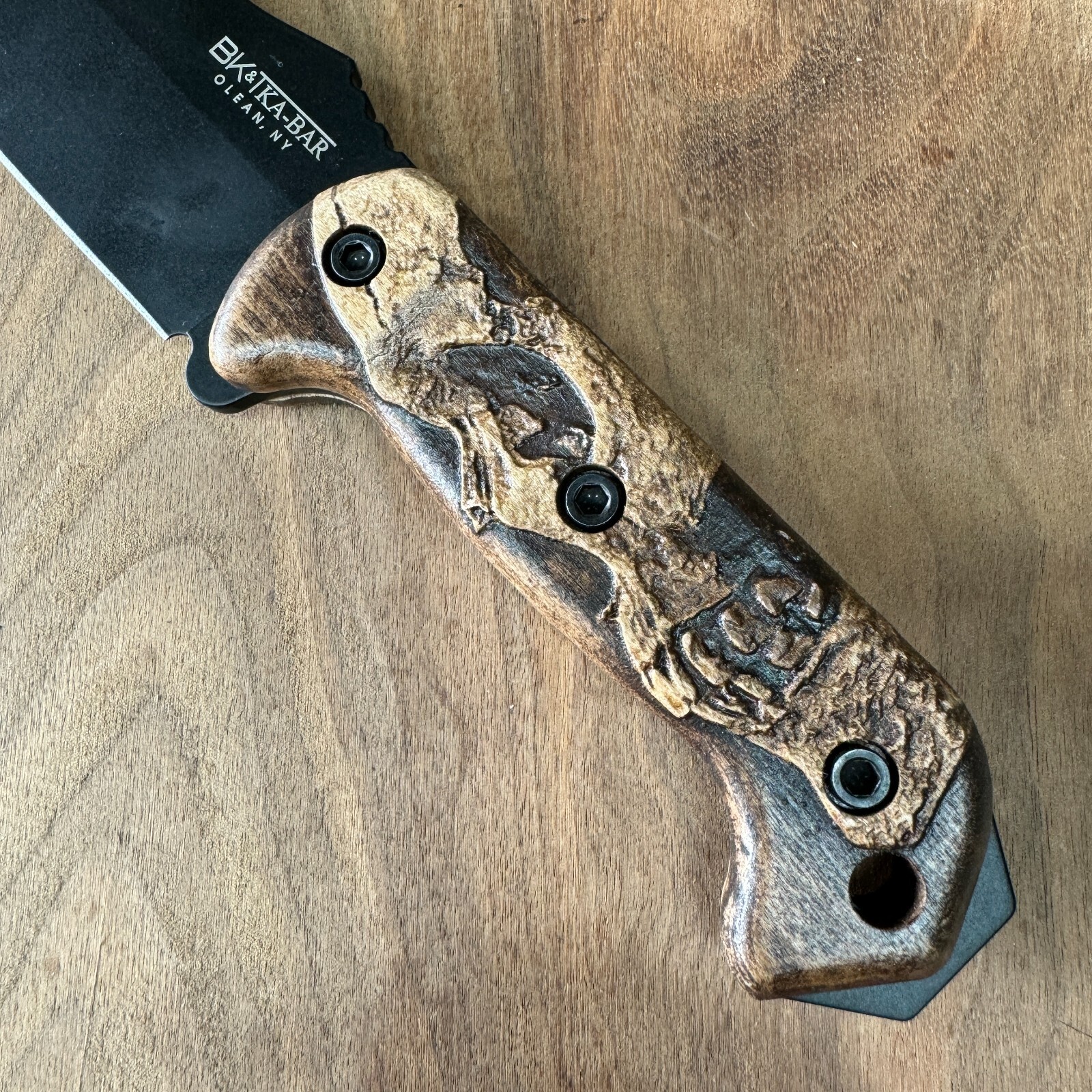 Shadowskull scales for Ka-Bar Becker bk-2 bk-7 bk-9 etc / made in USA