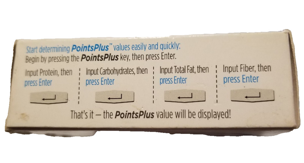 Weight Watchers Points Plus Calculator Points Tracker Weekly & daily