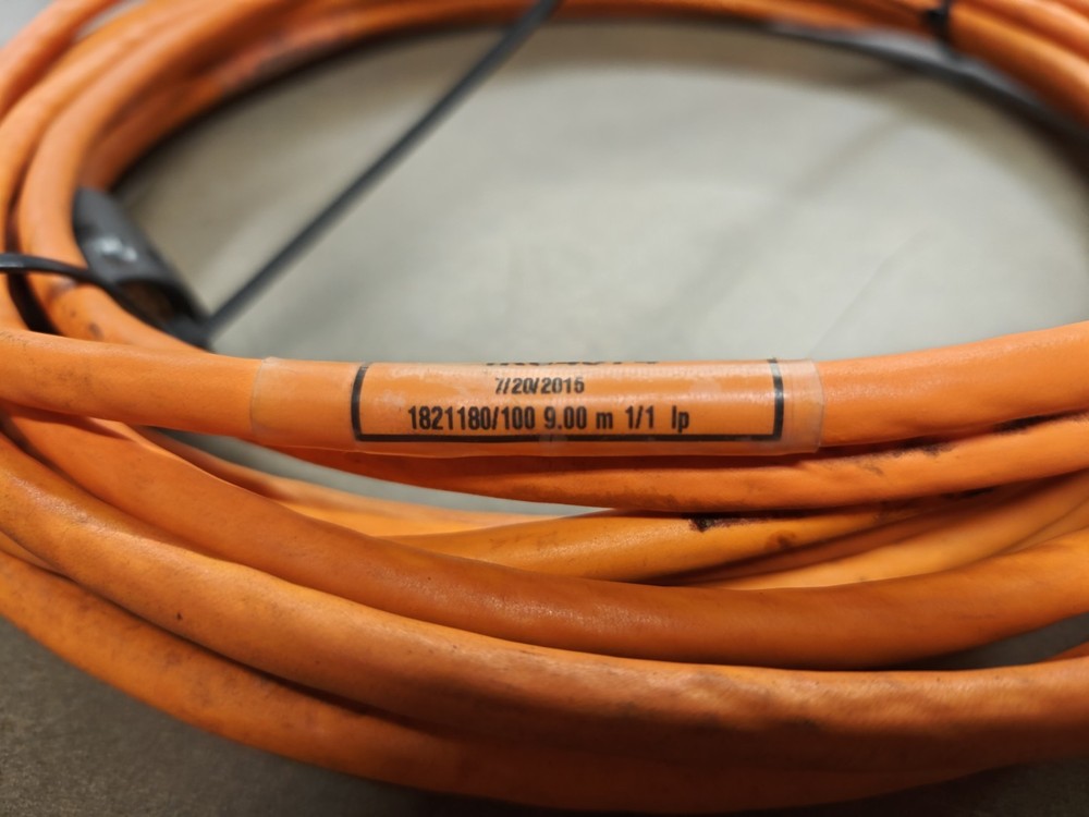 Used Rexroth R911277697 Encoder Cable IKS4374 9M Length