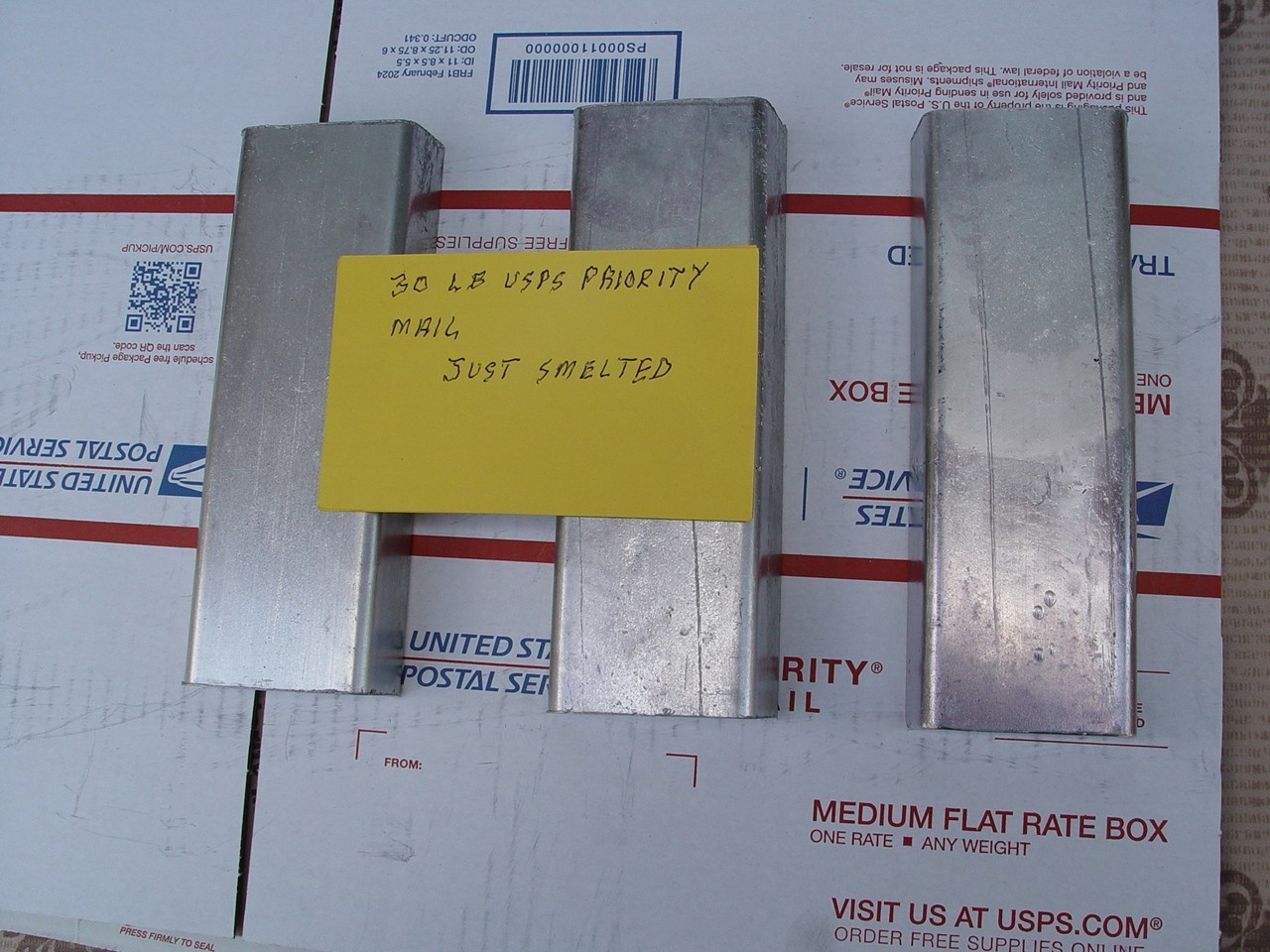 30 Lbs  Linotype bars super clean. Bullet casting, industrial use. Hand smelted!