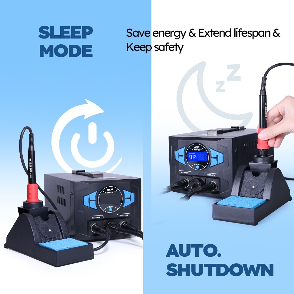 290W WEP 948D-III Desoldering Station Vacuum Suction Tin Gun Soldering Station