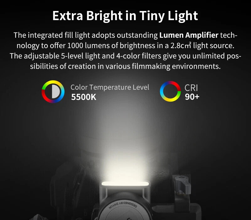 Zhiyun Crane M2 S M2S 3-Axis Gimbal Stabilizer for Mirrorless Cameras Phone