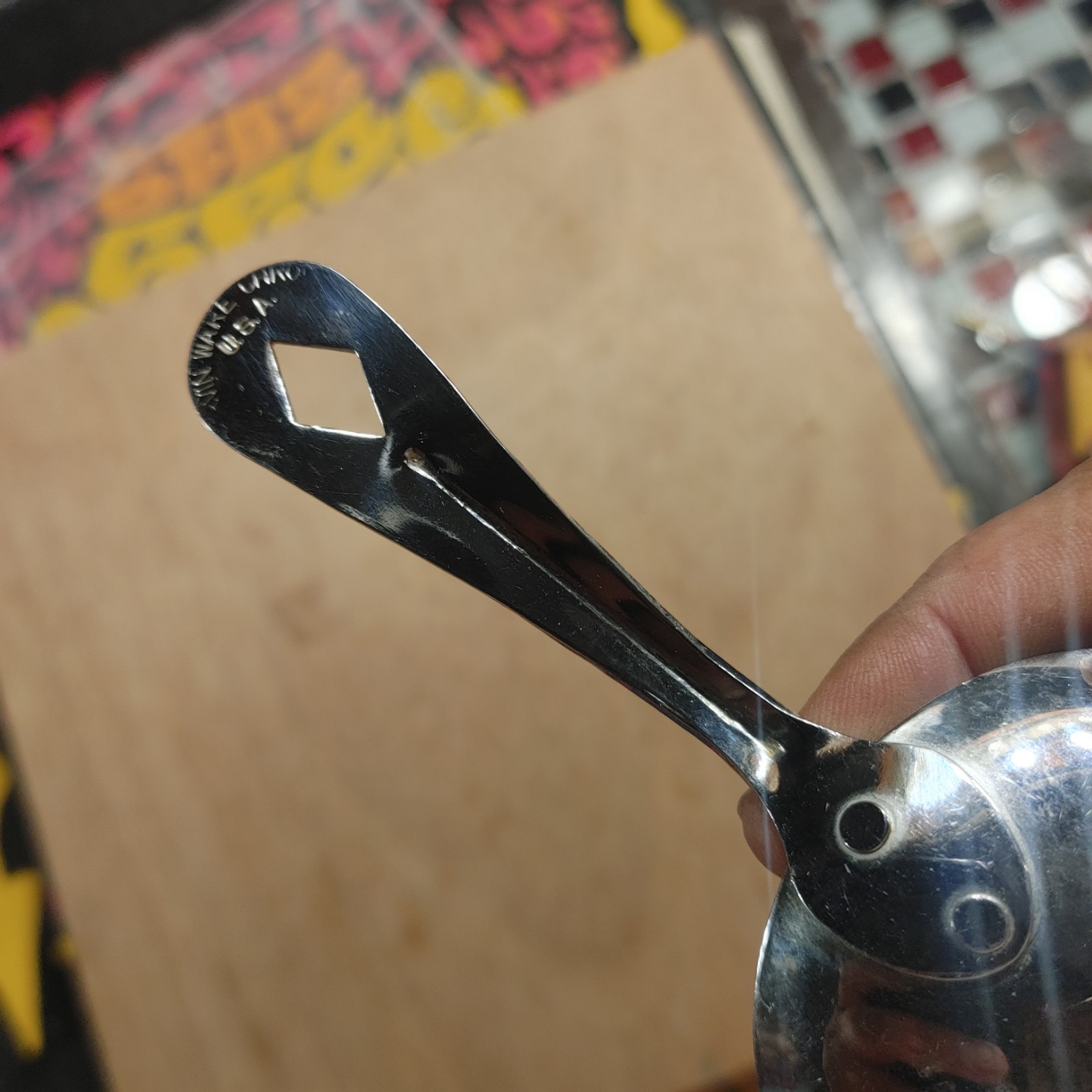 JULEP Cocktail STRAINER Irvin Ware Chrome 6½ 6.5 Inches ~ Barware