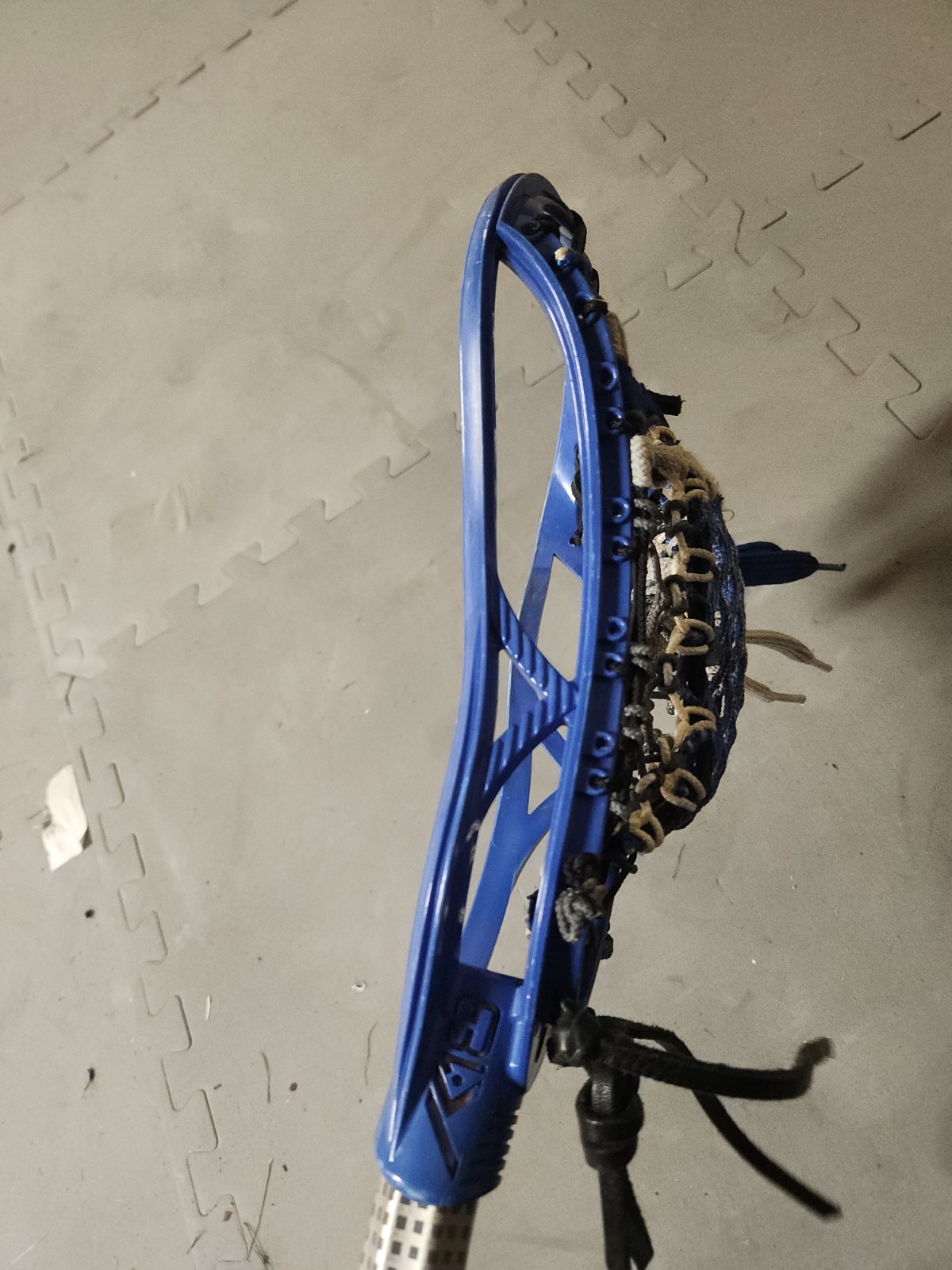 Rare Stx OG K18 Lacrosse Head Excellent Condition On A New Mens 7075 CrankShaft