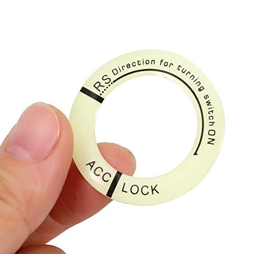 Ignition Switch Decoration Ring Car Motorcycle Luminous Ignition Start Stop