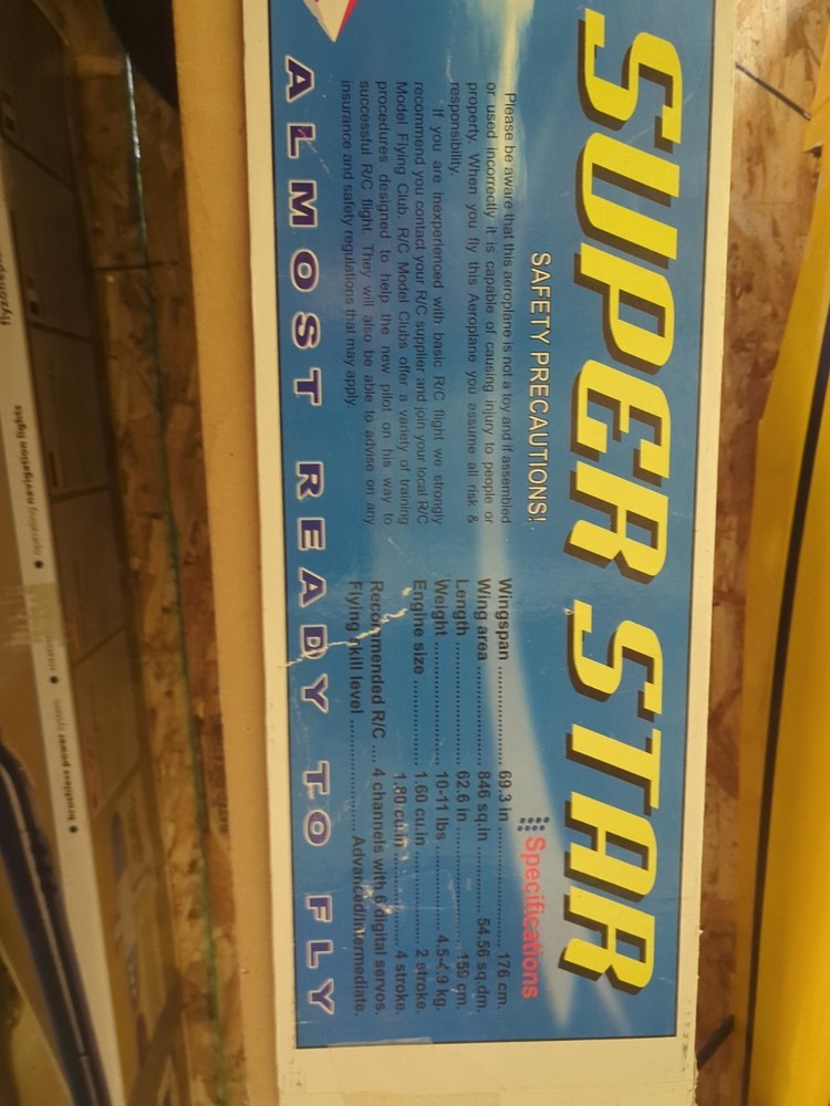Seagull Model Super Star ARF model Airplane Kit