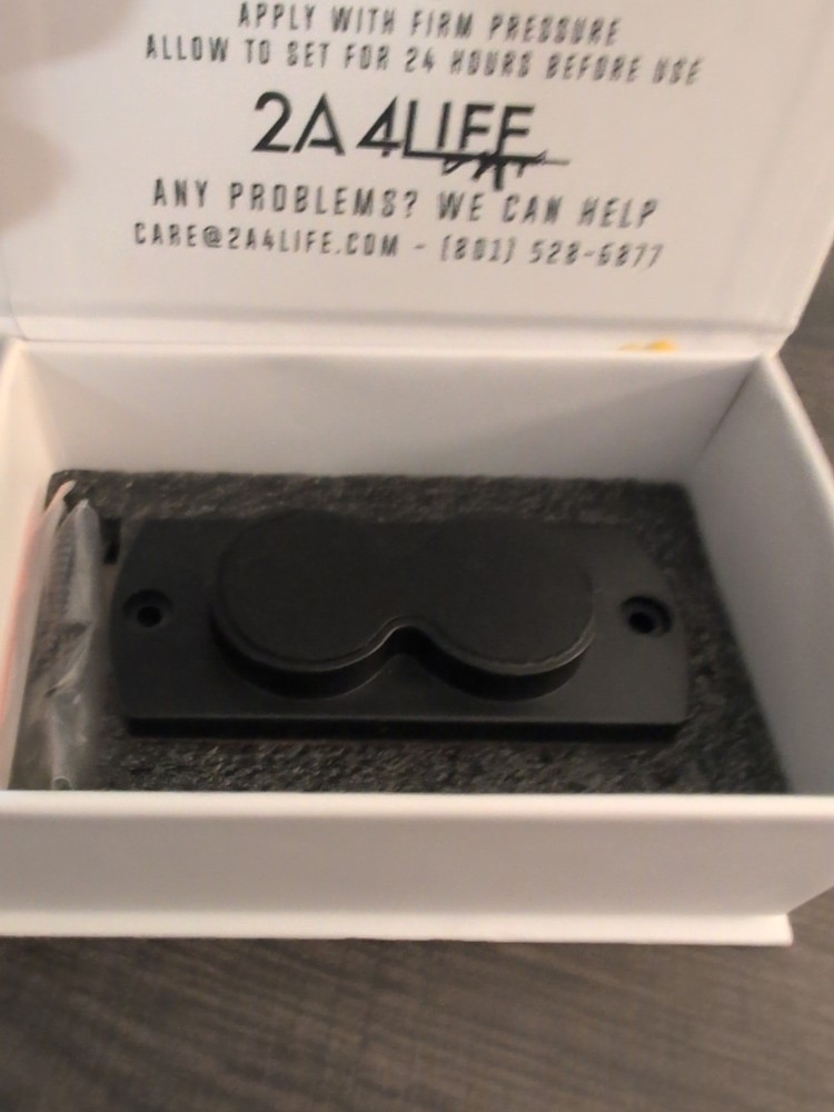 U.S. Solid Gun Magnet Mount W/ Protective Rubber Coating Concealed Mounting