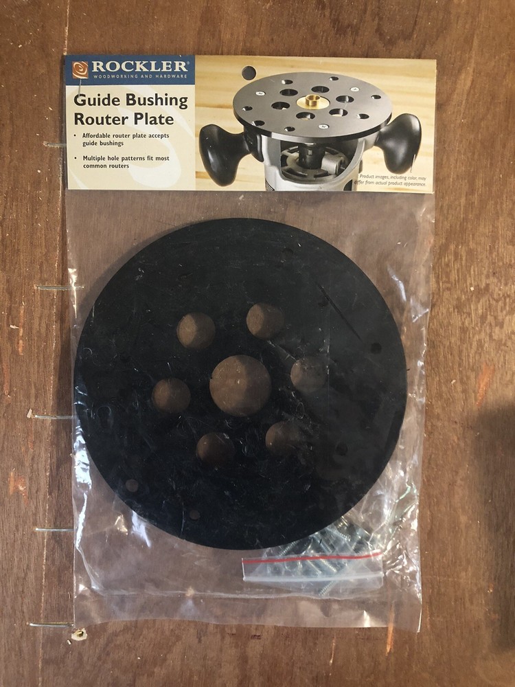 Rockler Guide Bushing Router plate