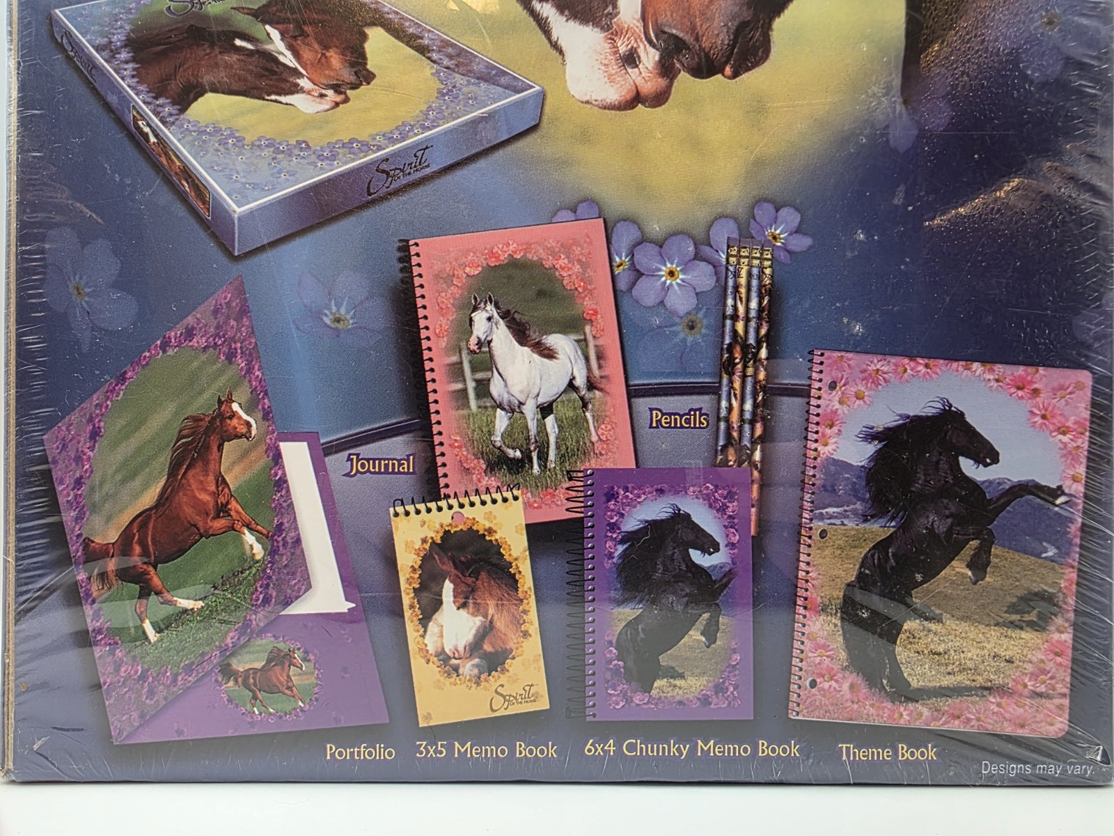 Spirit of the Horse Gift Box Stationery Set Journals Memo Books Pencils NEW