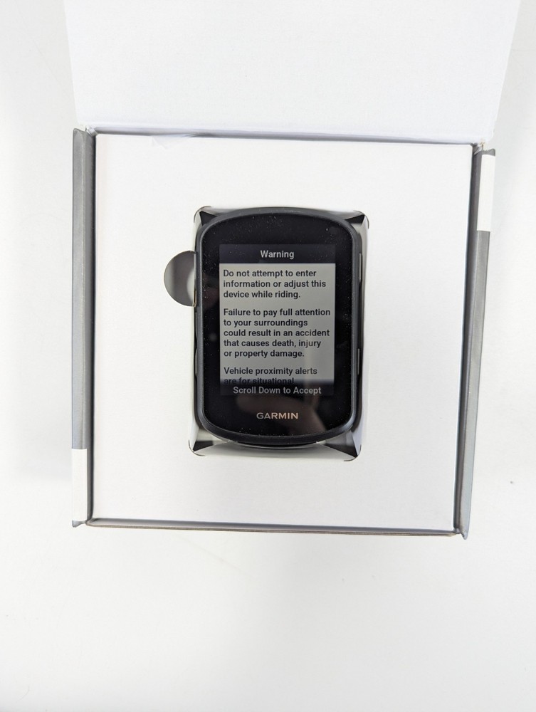 Garmin Edge 540 Compact GPS Cycling Computer Button Controls Advanced Navigation