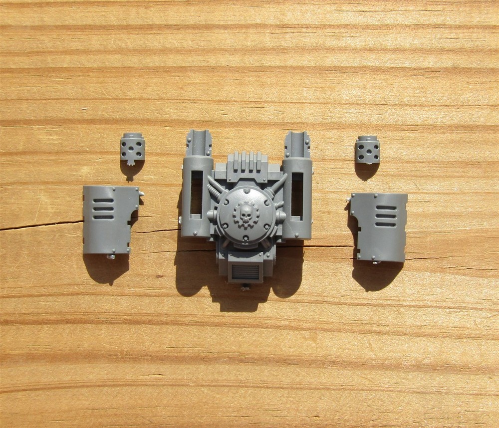 40K Space Marines Redemptor Dreadnought Torso Back Engine Power Plant Bits
