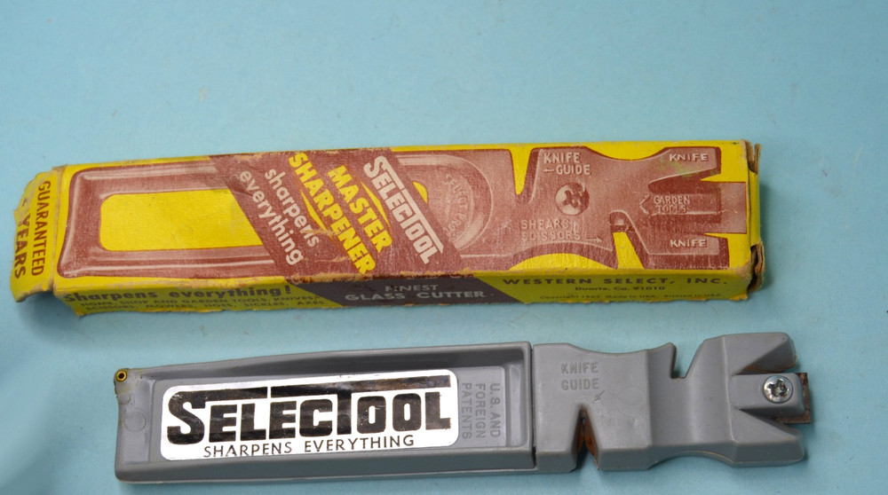 Vintage Selectool Master Sharpener with box