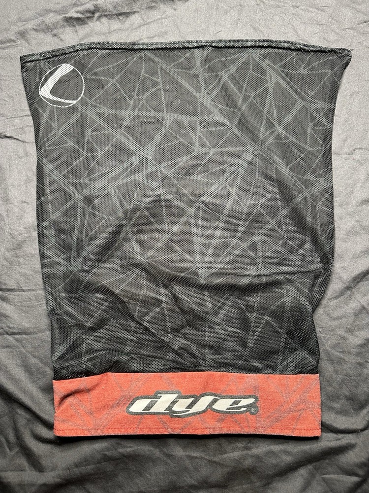 Dye Paintball Red And Black Head Wrap