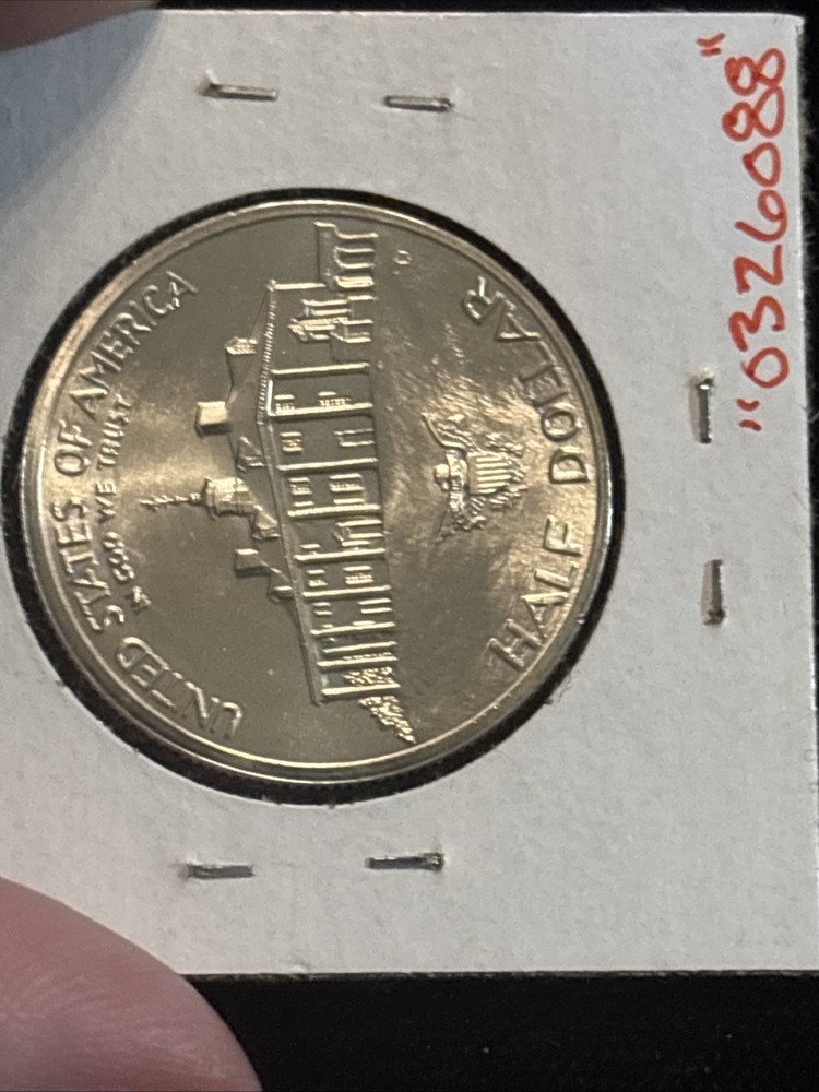 1982-d George Washington Silver Half Dollar Uncirculated “0326088” 50C