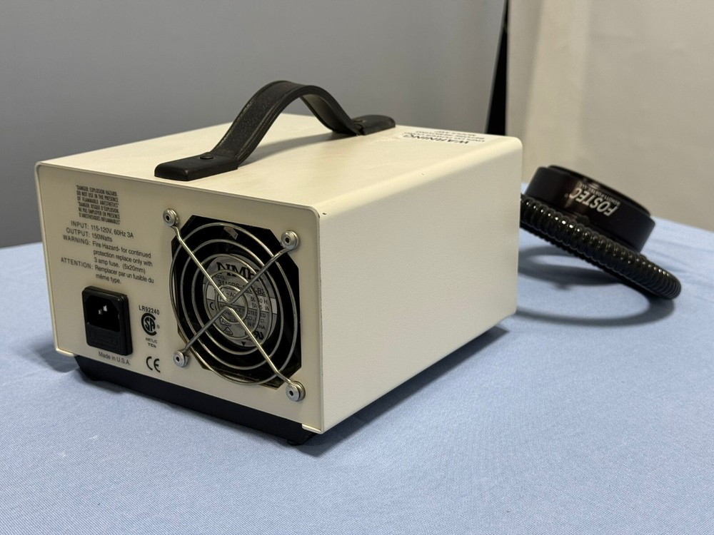 Fostec Ace I 1 Fiber Optic Illuminator Light Source with Ring Light