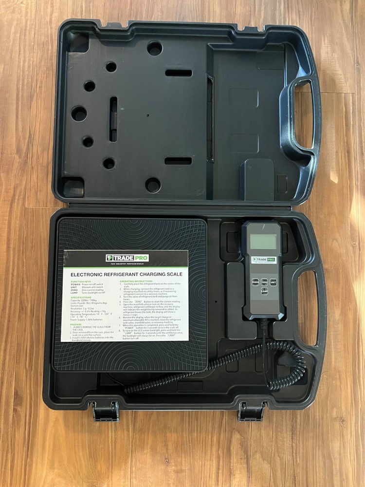 Tradepro TP-SCALE Refrigerant Charging Scale