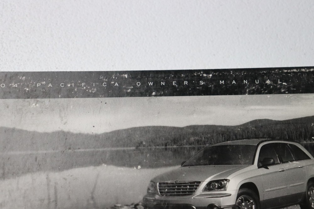 2004 CHRYSLER PACIFICA OWNERS MANUAL QUICK REFERENCE GUIDE BOOK